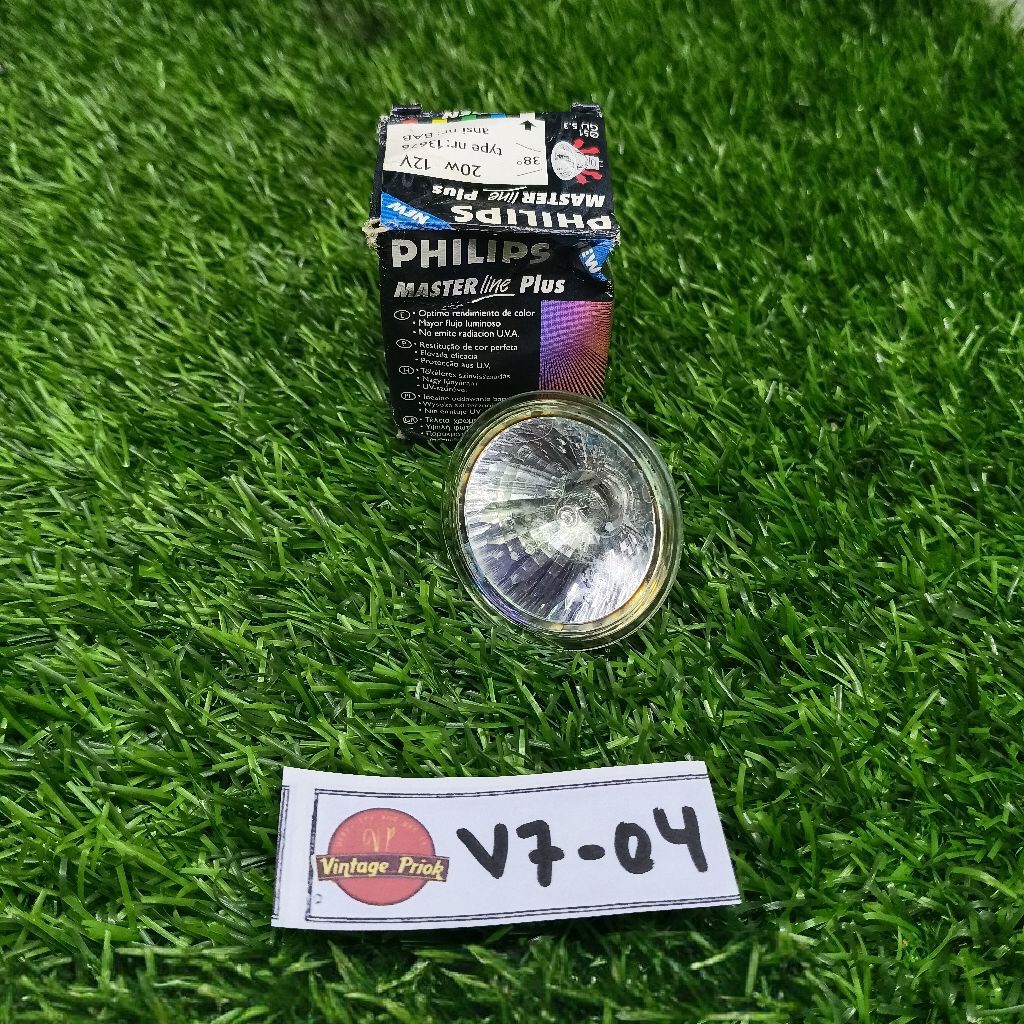 Philips Masterline Plus GU5.3 Lampu Halogen 12V 20W 38° 