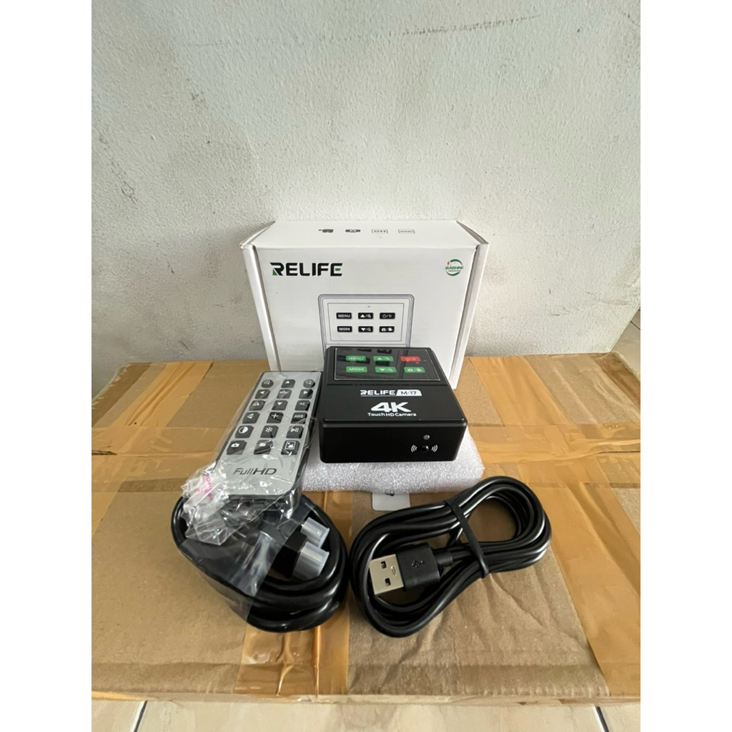 RELIFE M-17 4K CAMERA MICROSCOPE HD KAMERA 4K HD MIKROSKOP TOOLS SERVICE HP ORIGINAL TERMURAH