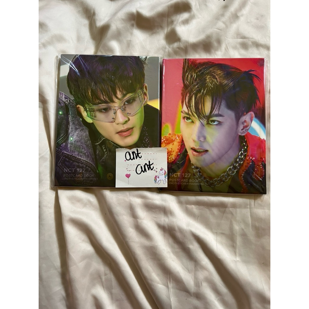 POSTCARD ONLY NCT 127 TAEYONG MARK MD NCIT STICKER FAVORITE