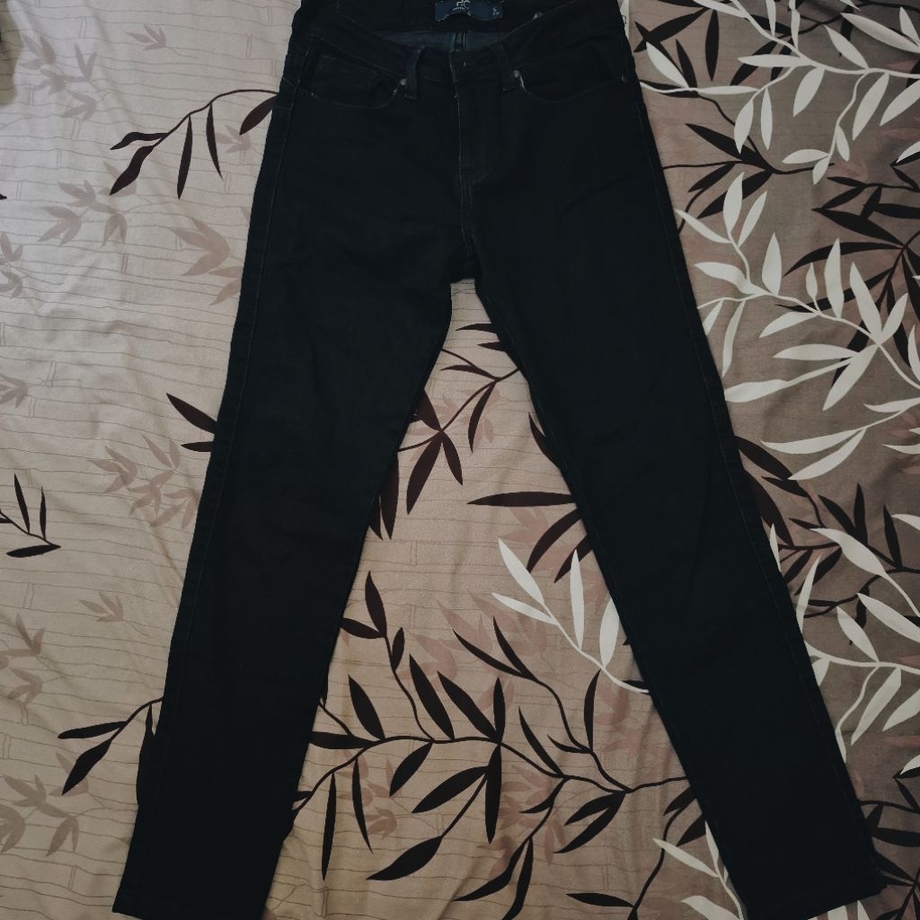 p&c outfitters black skinny jeans size s (27-28)