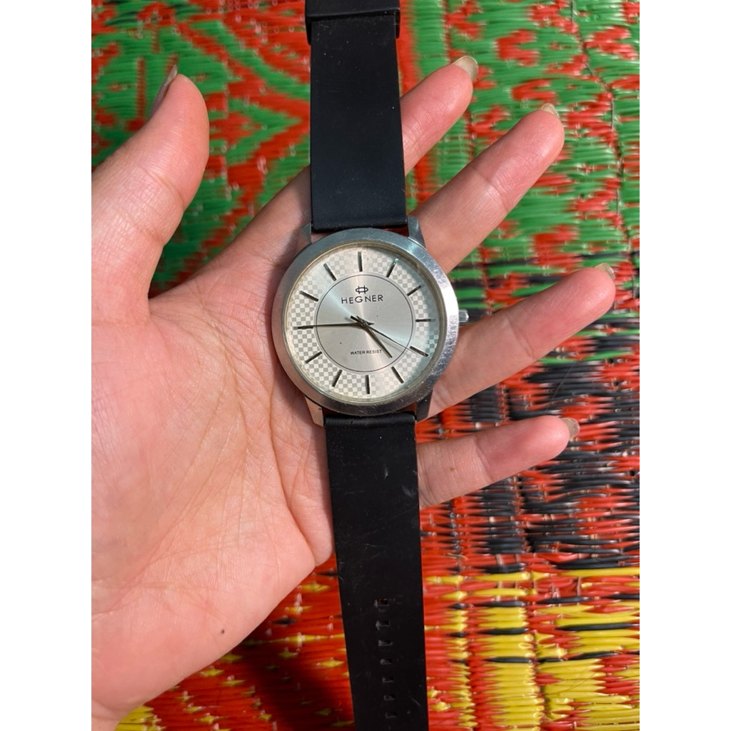 jam tangan second pria hegner