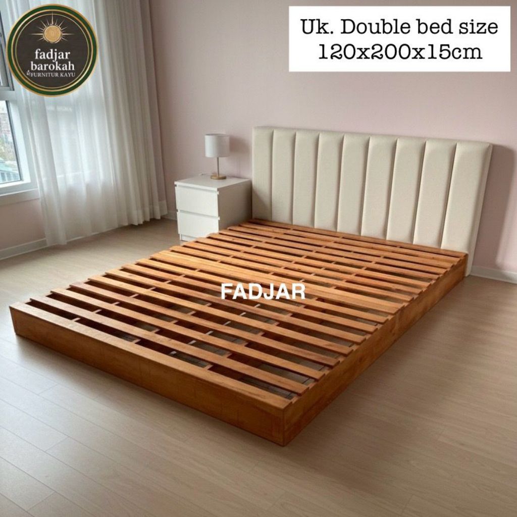 Dipan Kayu Palet Minimalis 120x200cm - Desain Modern, Kayu Berkualitas, Mudah Dirakit