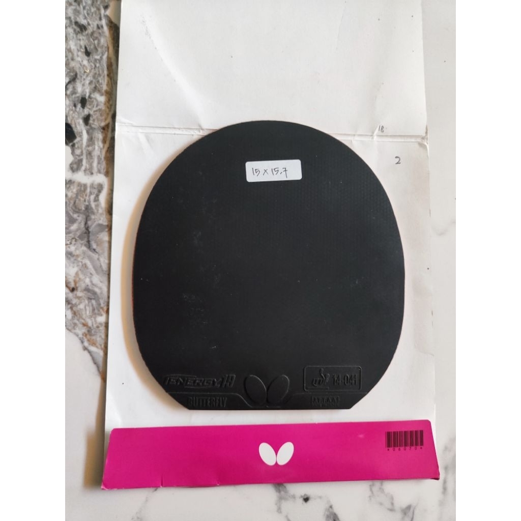 Butterfly Tenergy 19 Hitam