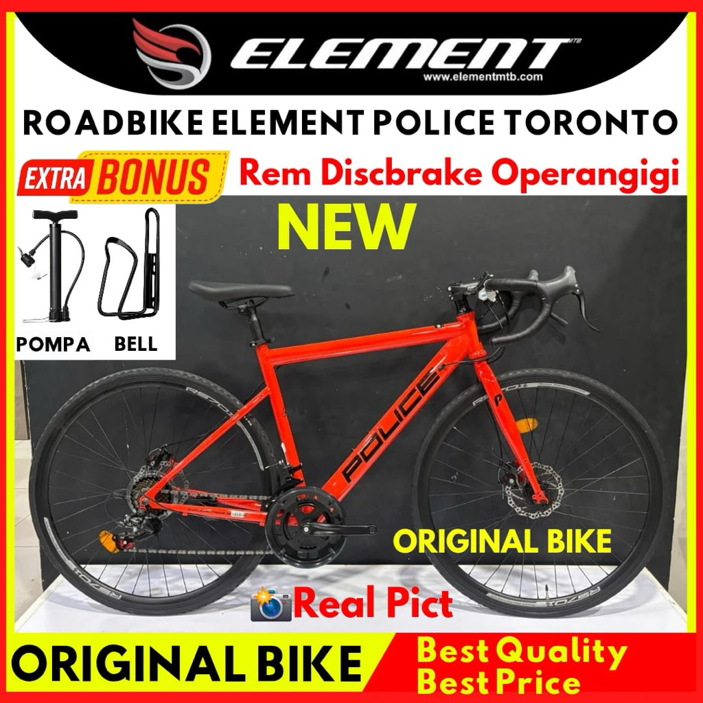 Sepeda Roadbike 700c Element Police Toronto New