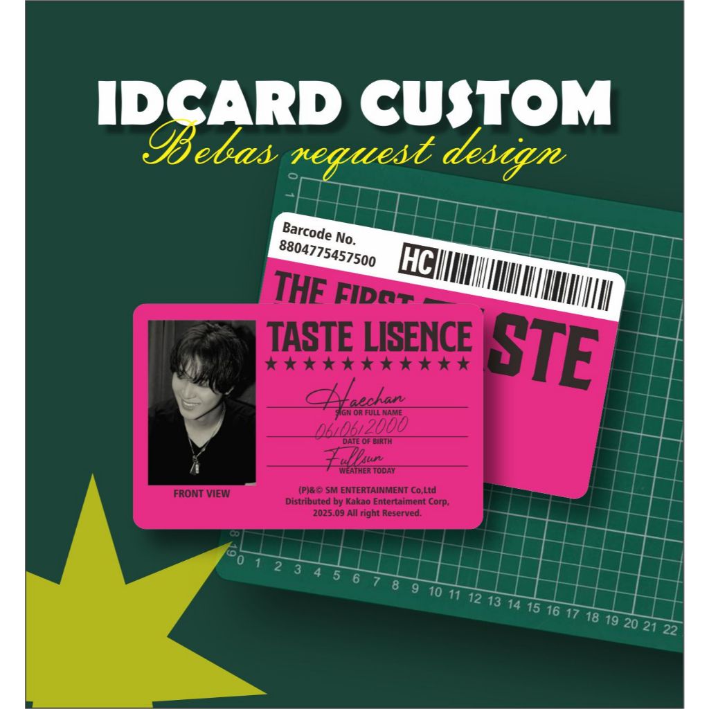 IdCard Custom Satuan Full Color