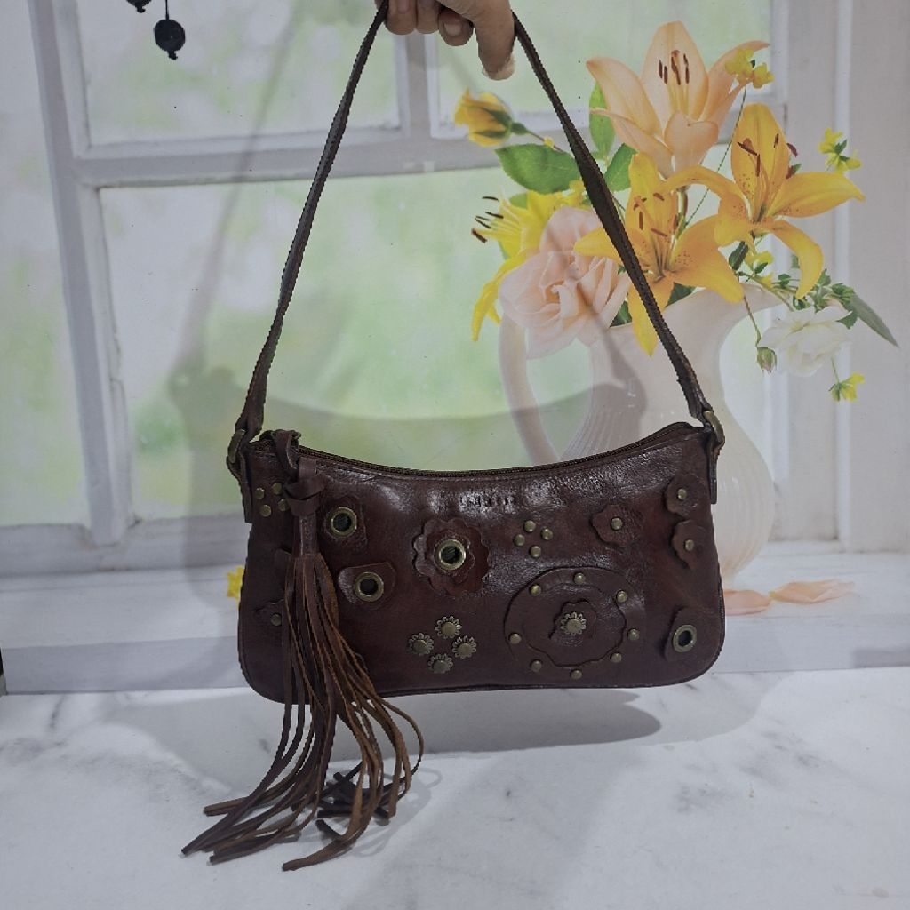 Tas Bahu Ssamzie Antik Kulit Jadul