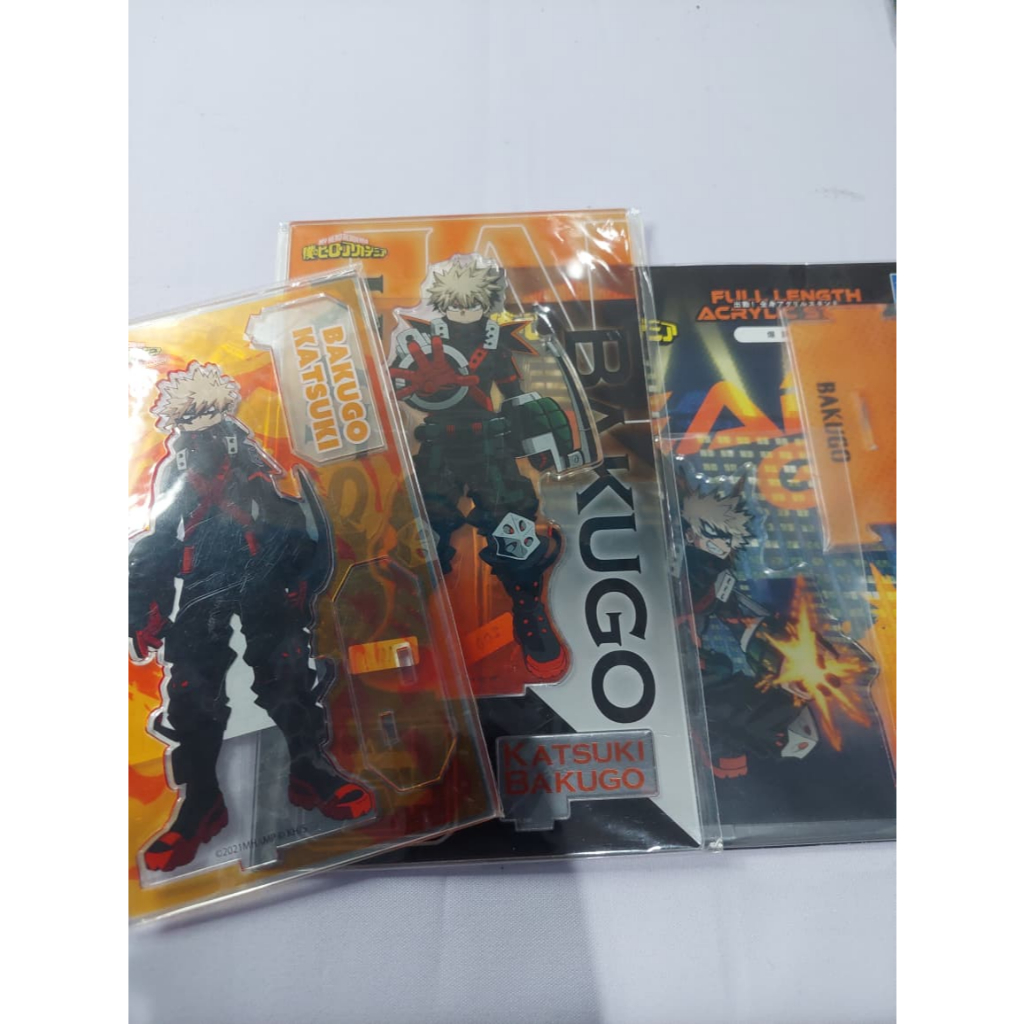 Akrilik standee Bakugo + admin [Booked]