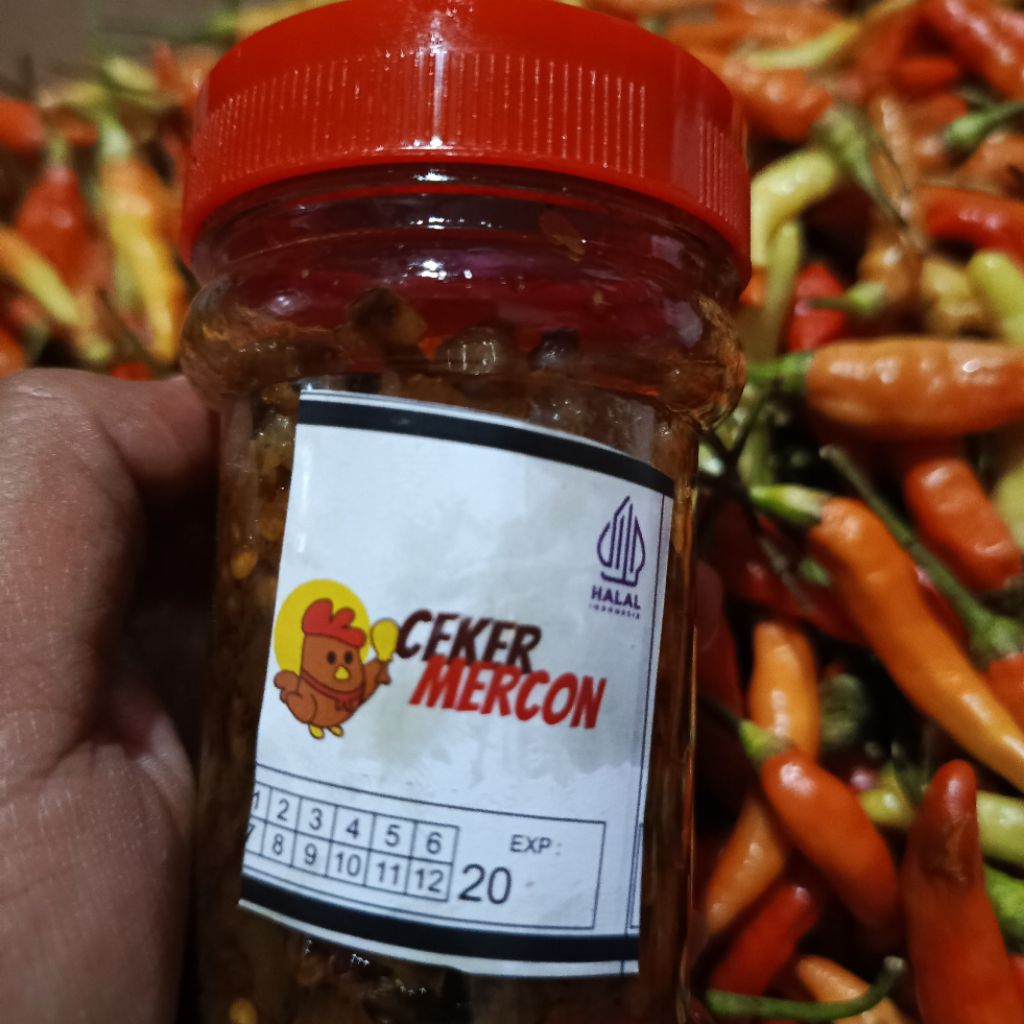 Ceker mercon tanpa tulang