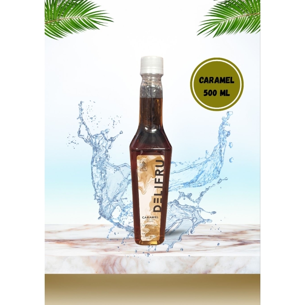 DELIFRU SYRUP CARAMEL 500 ML