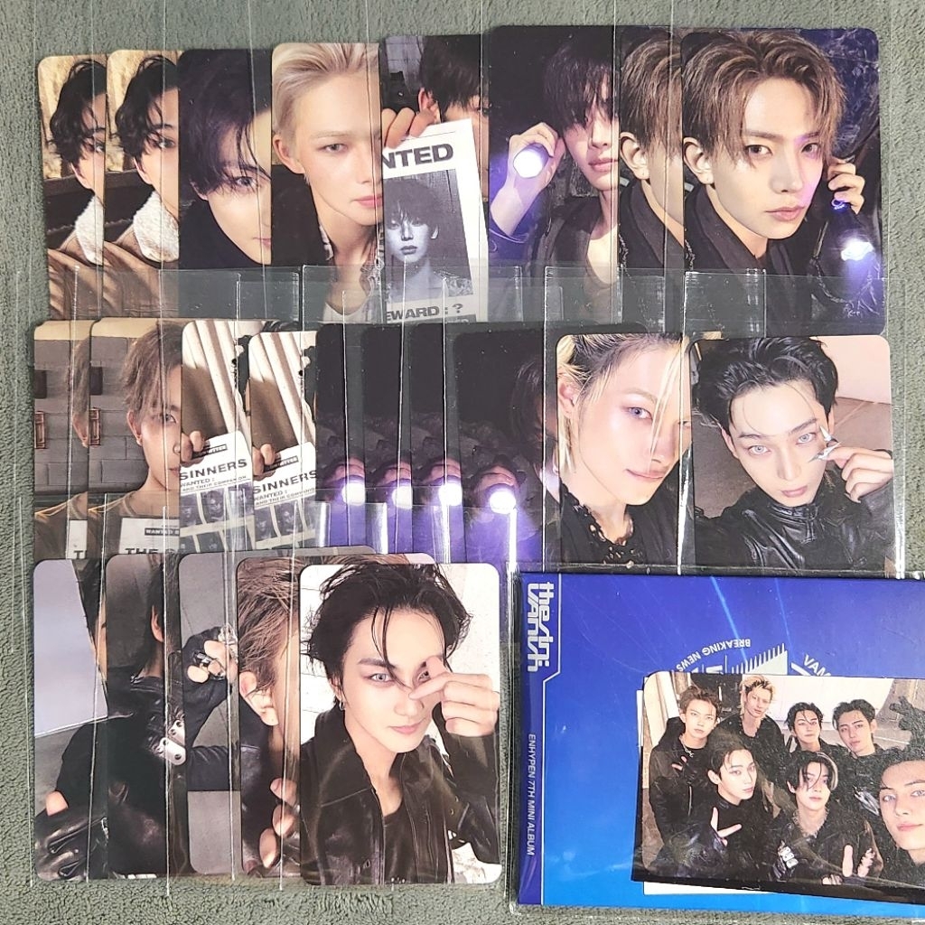ENHYPEN Photocard / Album Only - Official from Album THE SIN: VANISH 'Knife' Weverse ver. Sunghoon J