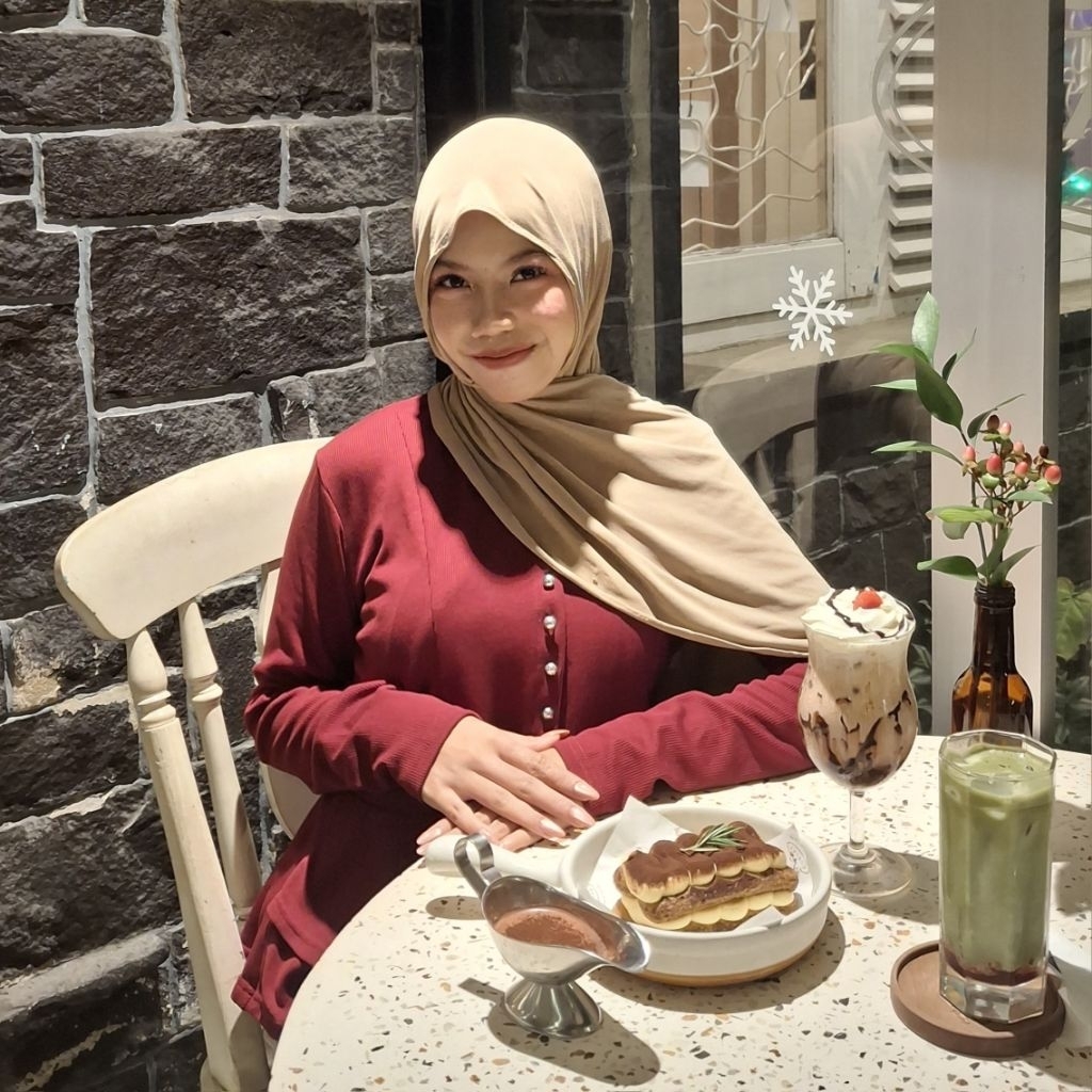 Preloved Soma ABBA TOP maroon