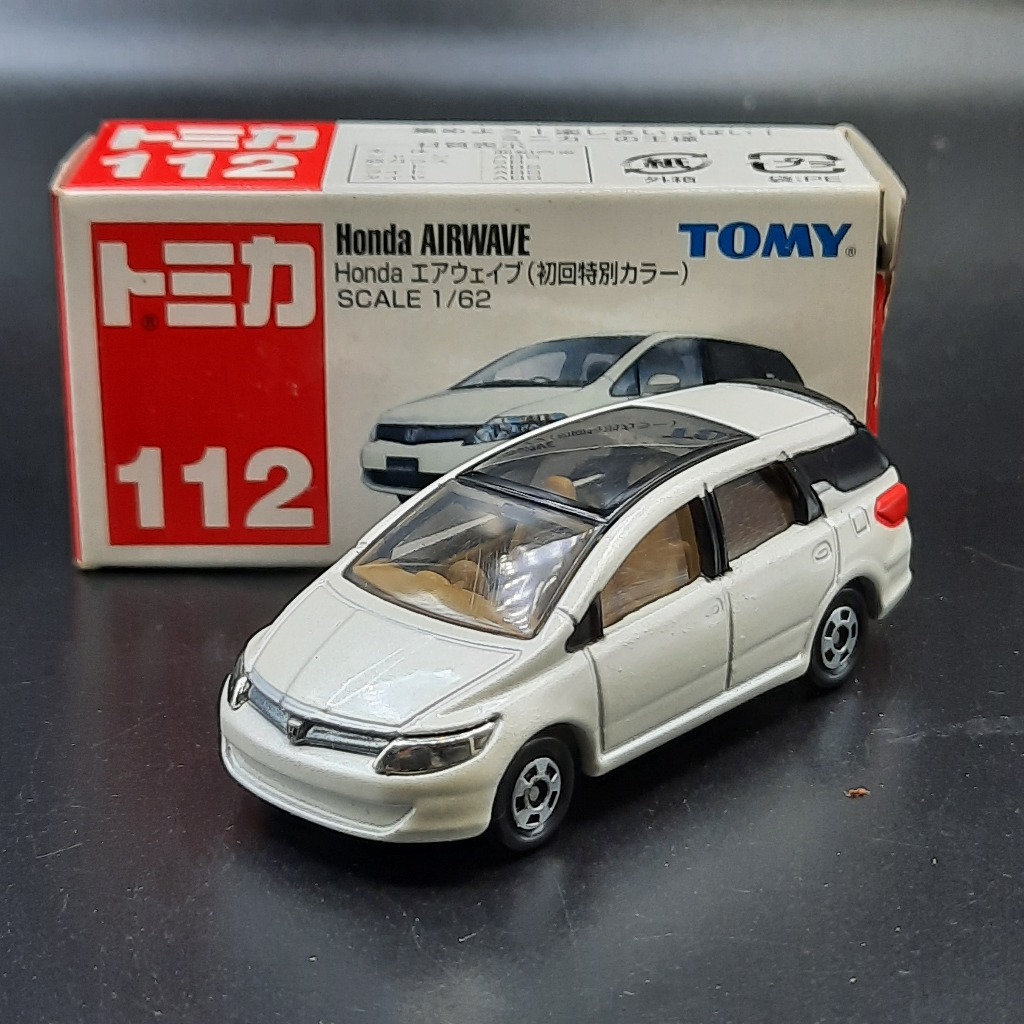 Tomica Takara Tomy Biru 112 Honda Airwave Putih