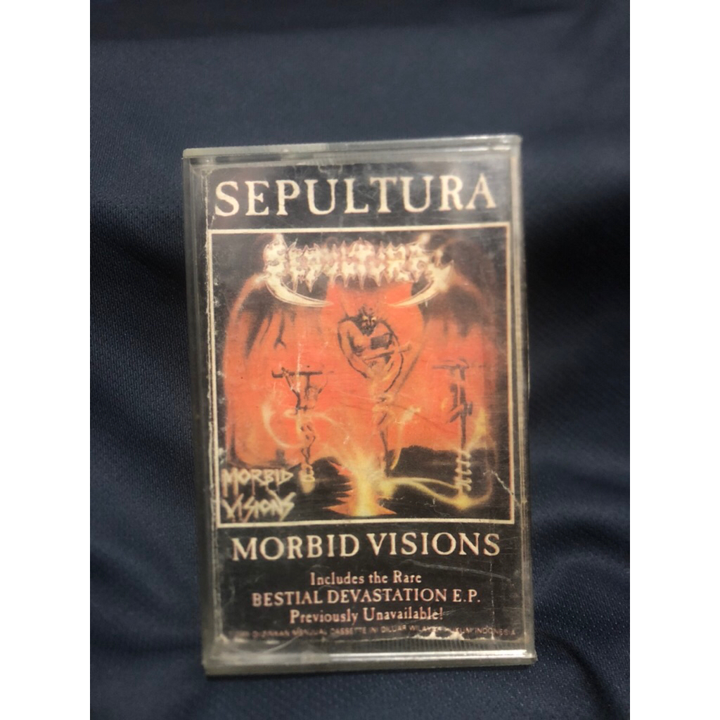 Kaset Sepultura Morbid vision
