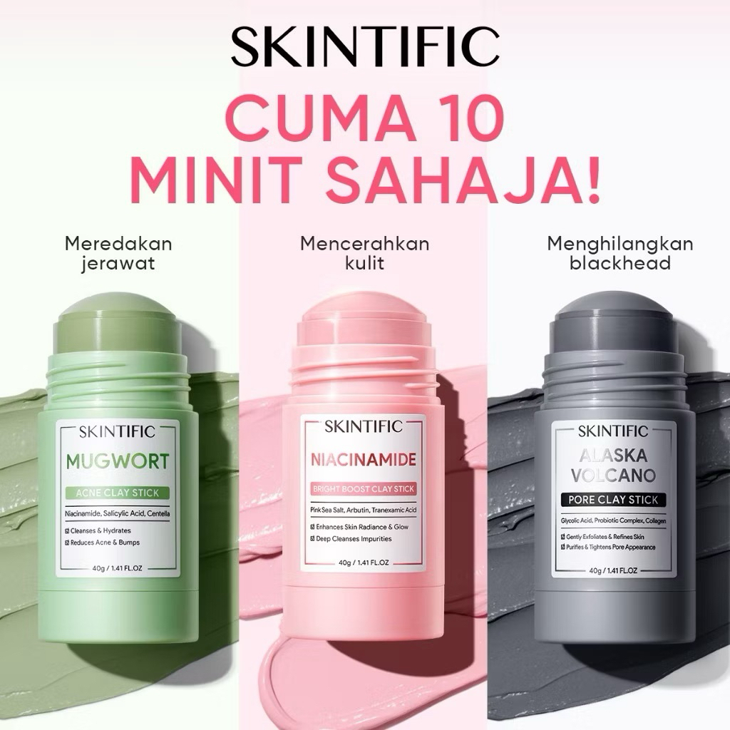 [SHARE IN JAR] SKINTIFIC CLAY MASK
