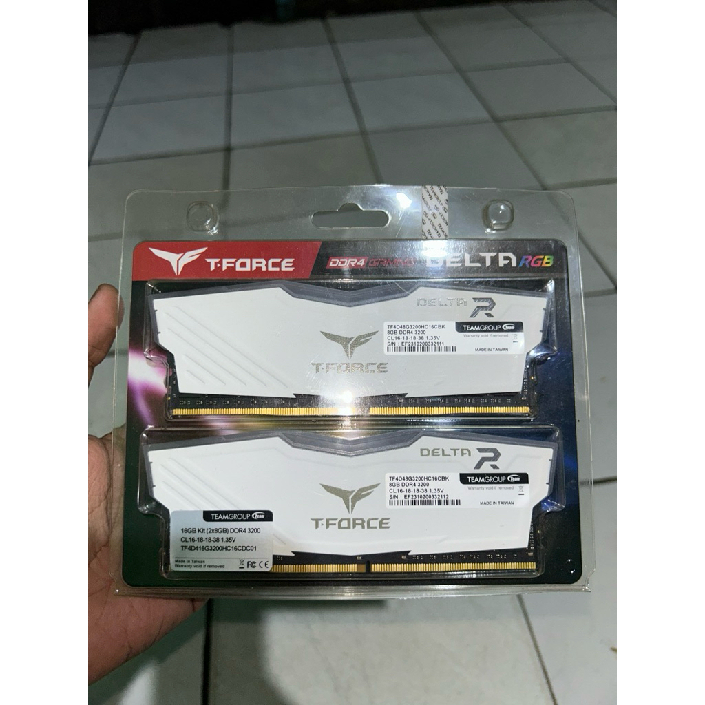 RAM PC T~FORCE 16GB 8x2