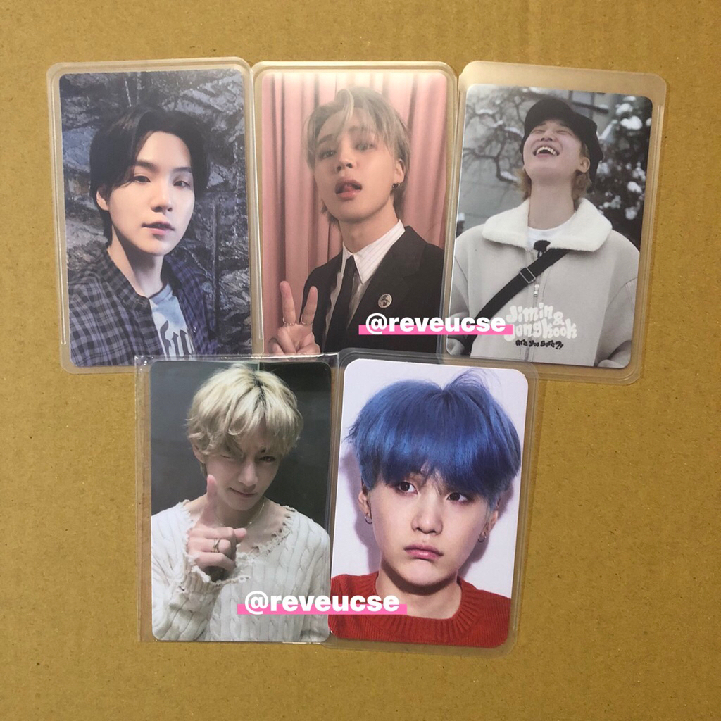 photocard jimin taehyung suga official muse ays are you sure layover pvc vynil her dday ld sw bts