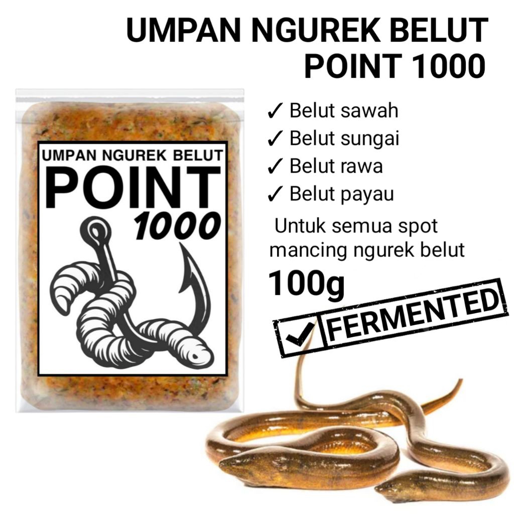 Umpan ngurek belut sungai