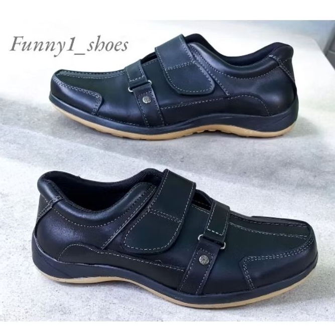 Sepatu Pria Kerja Formal Kulit Casual Kretekan