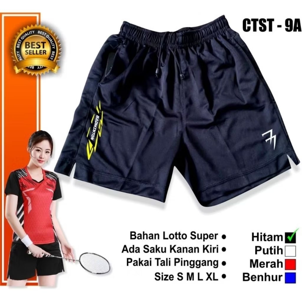 Celana pendek olahraga wanita bawahan olahraga cewek voli trining runningCelana pendek voli cewek