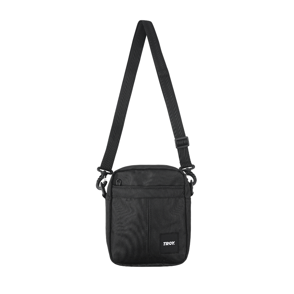 Troy Company Sling Bag Black Beta - Slingbag Hitam Tas Selempang Hitam SBD 3534
