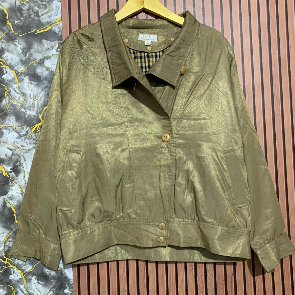 jacket vintage casual tartan EUNMACHA