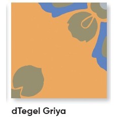 Keramik Tegel Motif Vintage ROMAN d'Tegel Griya 20x20 Grade A RPA20207010 Archipelago Series