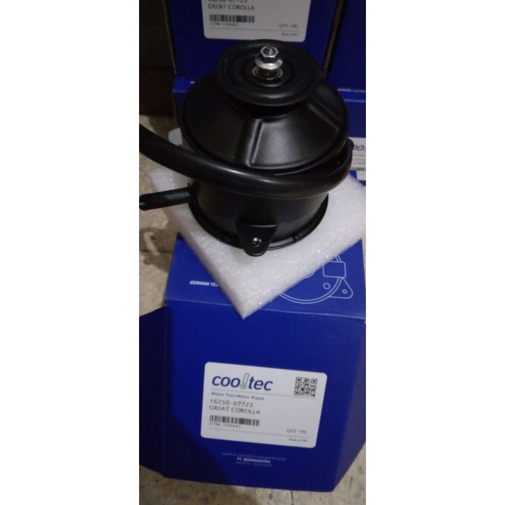 motor fan, motor kipas radiator corolla great 89