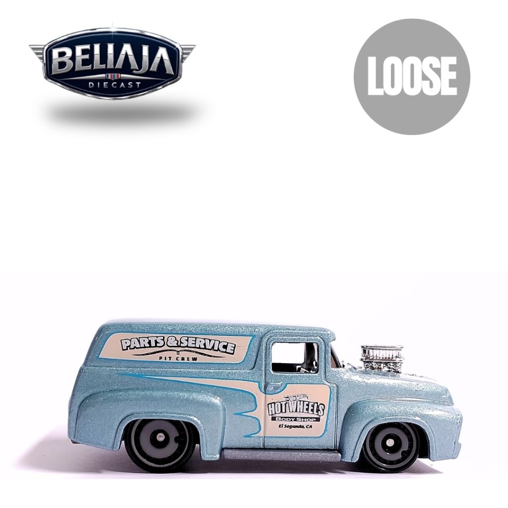 HOT WHEELS 56 FORD BLUE LOOSE