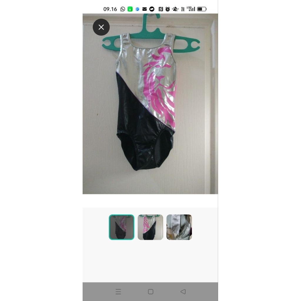 leotard gymnastic anak