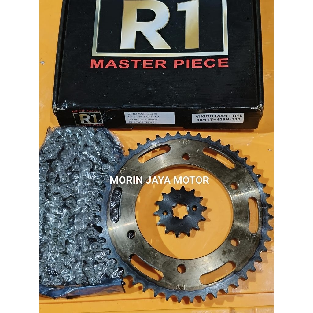 GEAR PAKET VIXION R 2017 R15 14T/48T 428H-130 R1