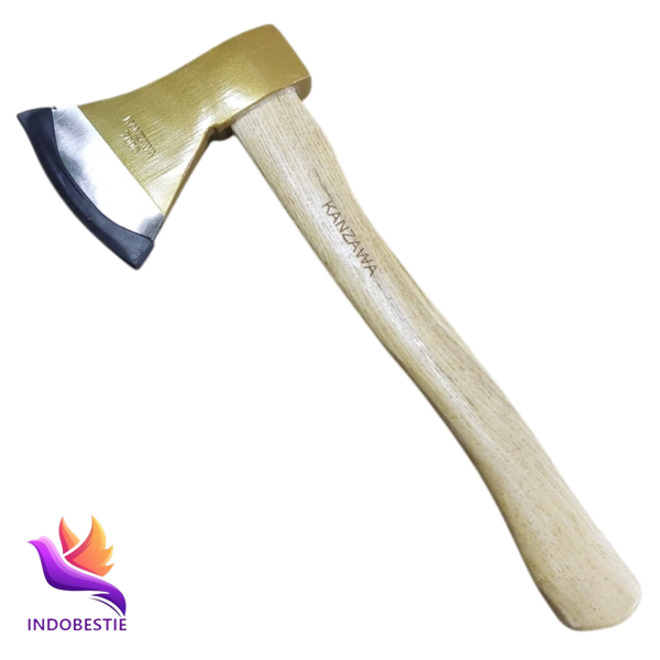 Kampak Mas Gagang Kayu 700 Gram Kapak Belah Potong Kayu Besar 700g Berkualitas IB8