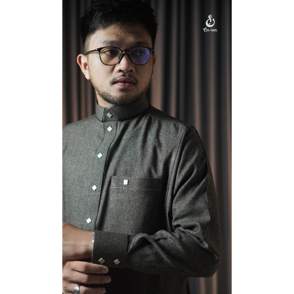 GAMIS / JUBAH THOBE PRIA ORIGINAL ANNUN MOTIF RASHEED
