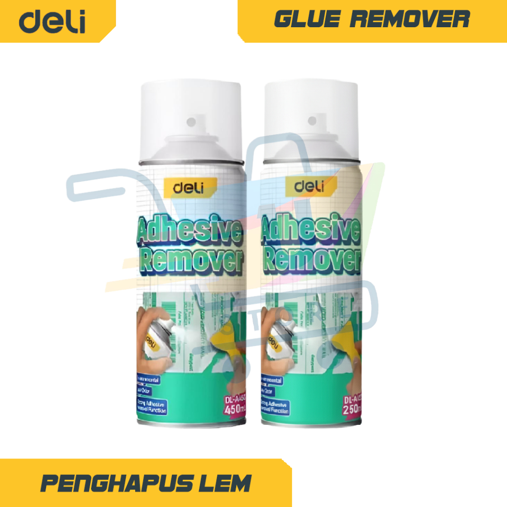 DELI ~ Glue Remover Penghilang Lem Serbaguna  | Quick Adhesive Cleaner