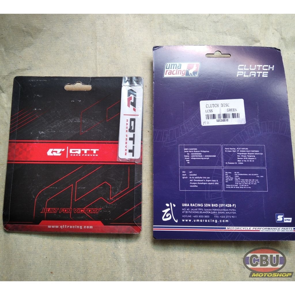 Paketan Kampas Plus Plat Kopling CBR 150 Old Nova Sonic 125 Dash LS 125Z Touch CS1 UMA Racing Ft QTT