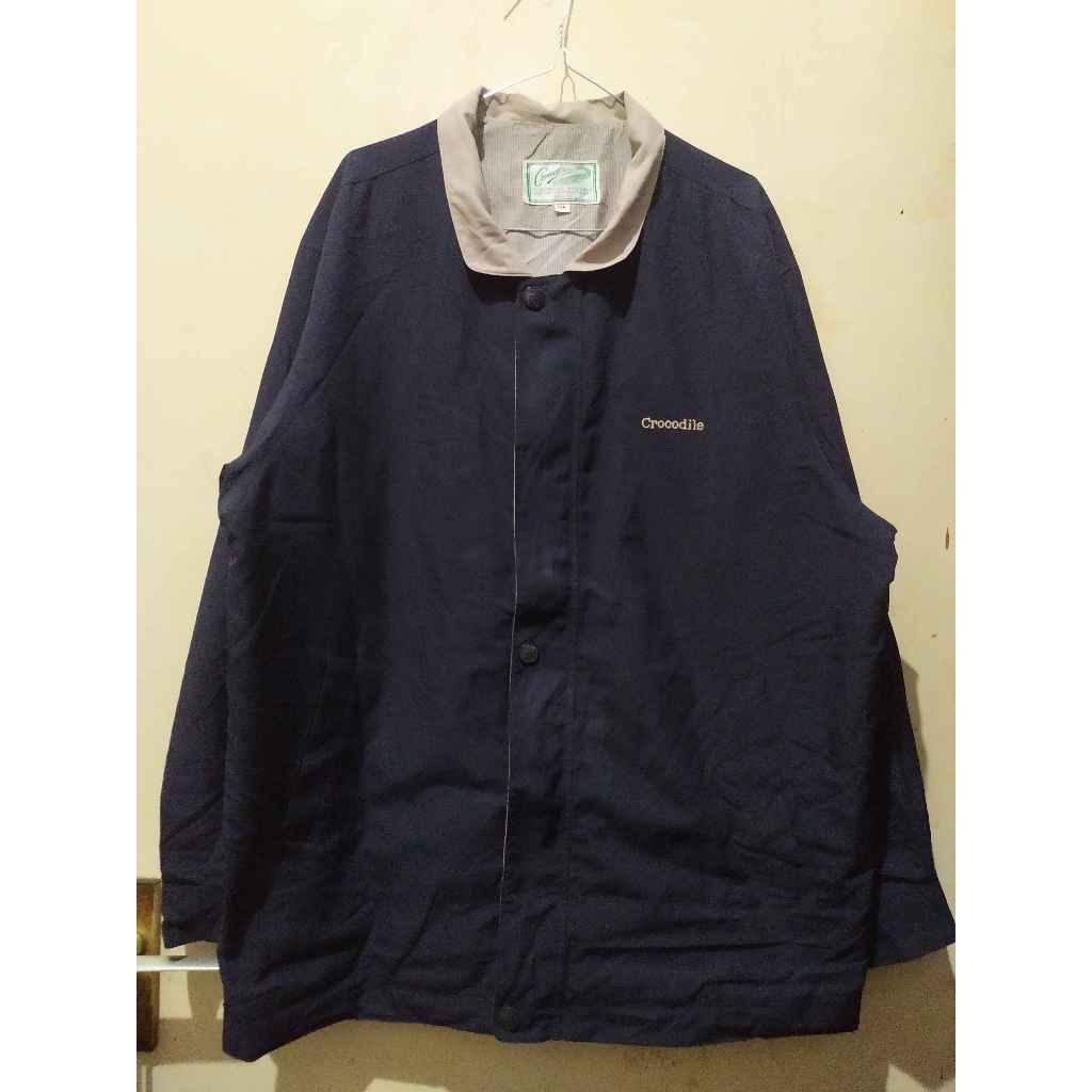 Harrington Jaket Casual Crocodile