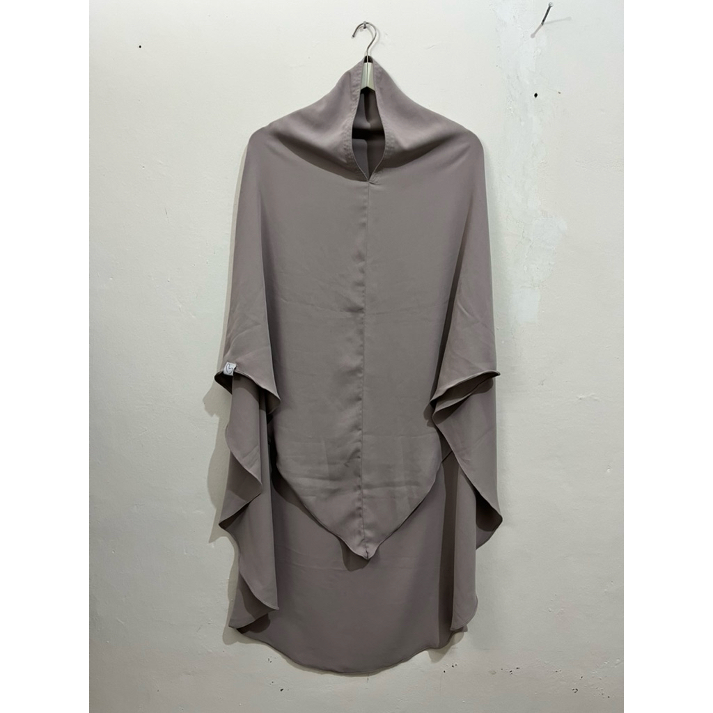 [P•L] Khimar nonpad Barkha Project Vintage Khaki PD105 PB135