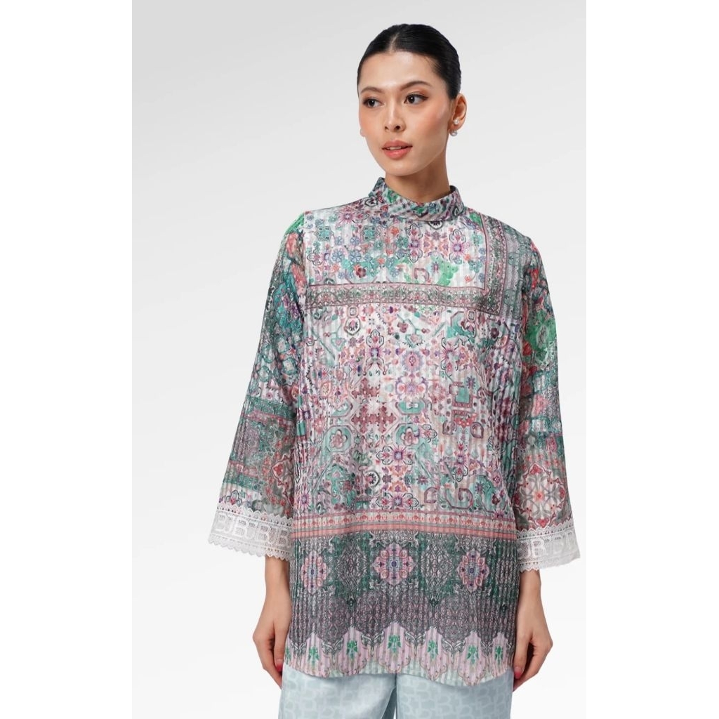 Marchesa Godet Blouse Zellige