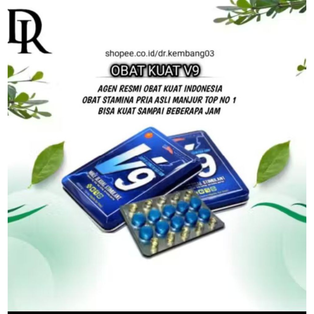 Obat V9 Original Asli Obat Kuat Pria Tahan Lama Asli Import Usa Terbaik