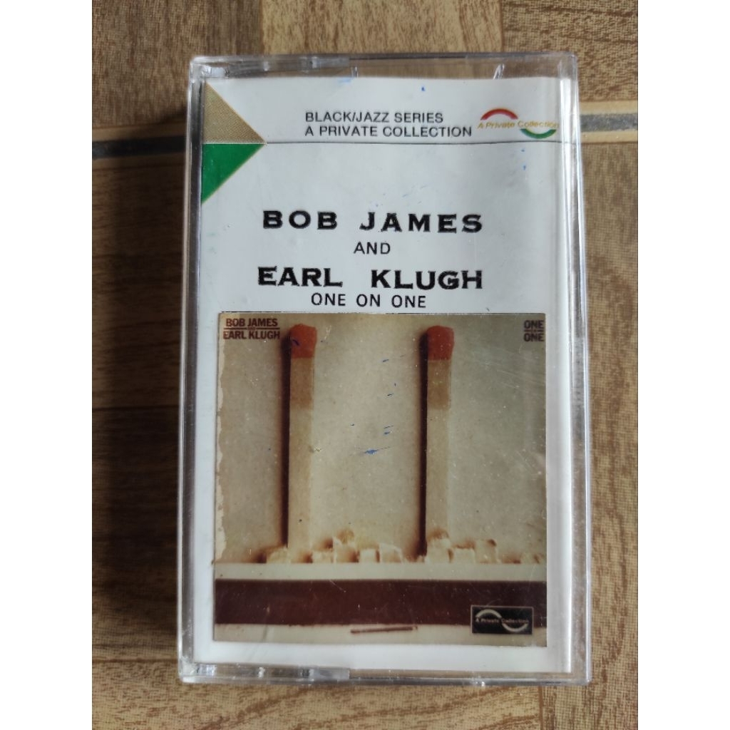 kaset pita BOB JAMES & EARL KLUGH "one on one"