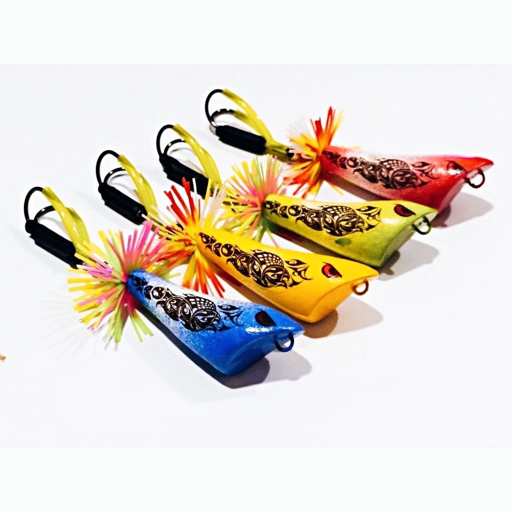 Umpan Pancing WTD Geol 5 Cm || Umpan Casting Gabus dan Toman