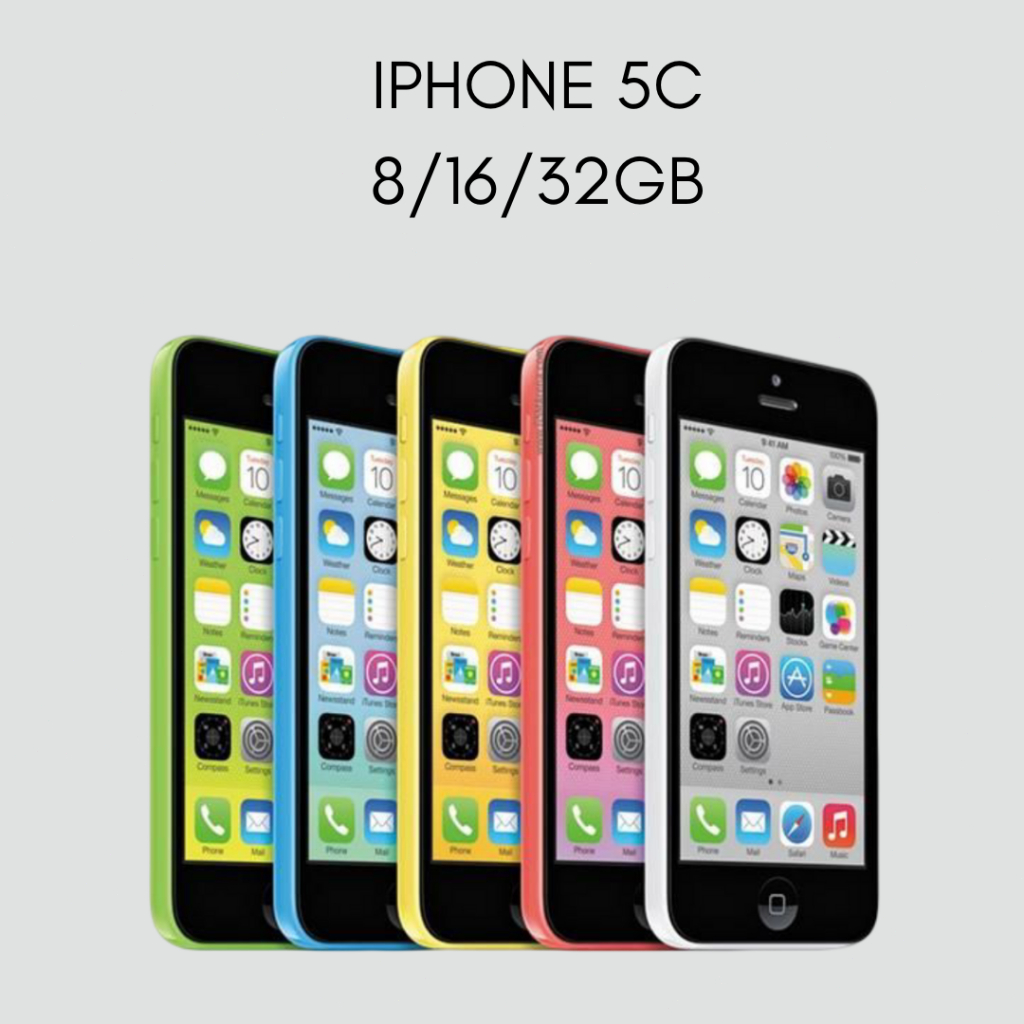 HP IPhone 5C | Memori 8GB / 16GB / 32GB | Kondisi Normal | WiFi Only |  Second  Siap Pakai