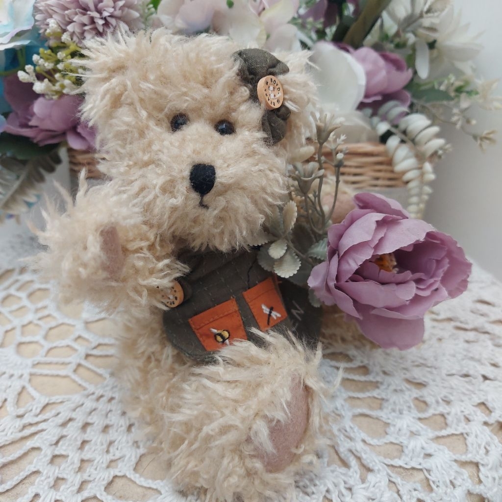 Boneka Beruang Teddy Bear Boyds Garden with tag