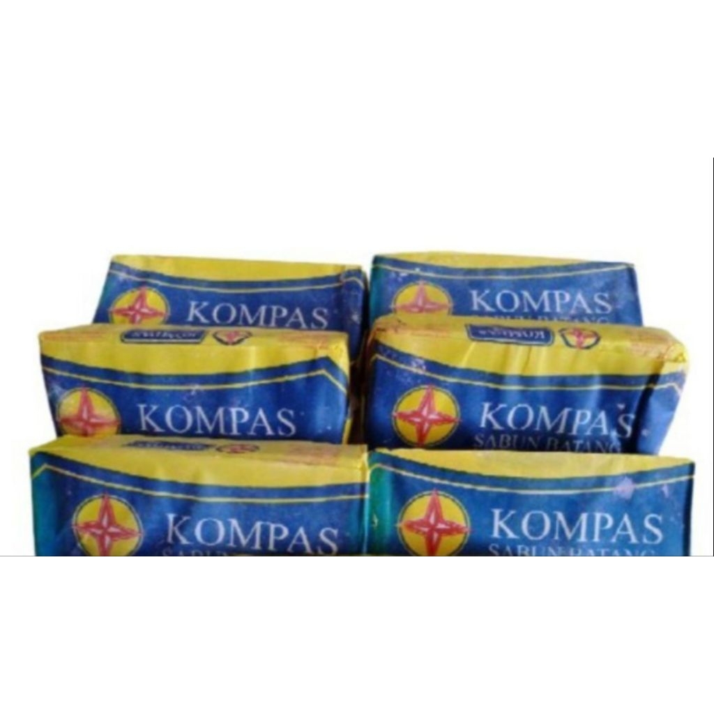 Sabun Kompas Batangan Sabun Batang Kompas Per 6pcs