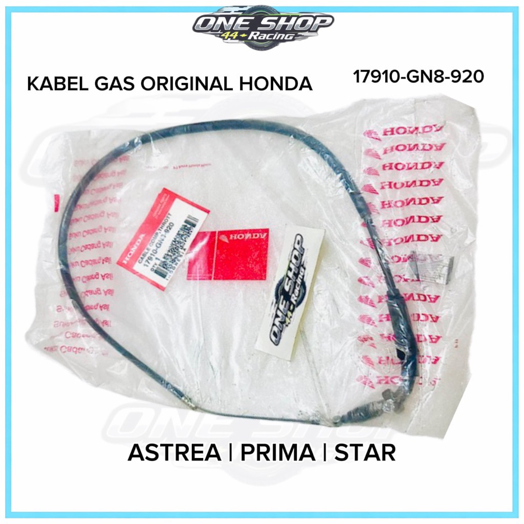 Tali Kabel Gas Kabel Throttle Astrea Prima Star 17910-GN8-920 Original AHM