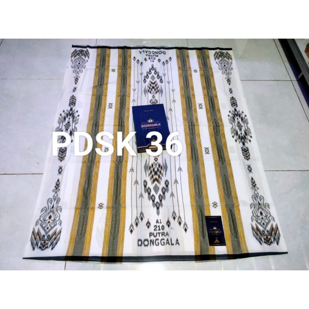 (COD) SARUNG DONGGALA ORIGINAL MOTIF SONGKET JACQUARD A1 PUTRA DONGGALA SGJ TERMURAH