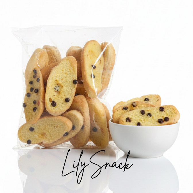 JIREH Bagelen Roti Kering Manis Chocochips - Coklat Chips- Butter & Coklat 250gr