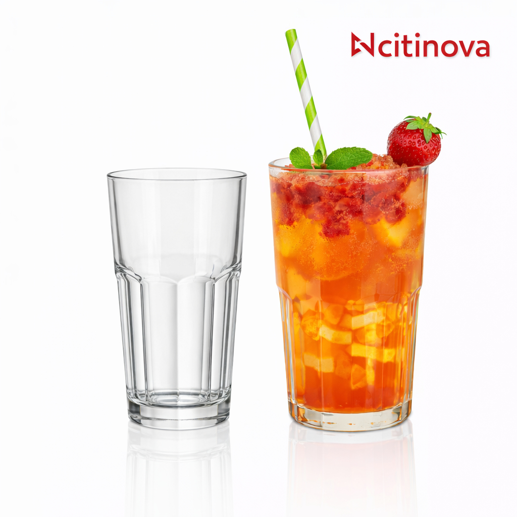 Gelas Kaca Tebal Havana Citinova Set Isi 6 Pcs Gelas Minum Gelas Teh Gelas Soda Gelas Es Gelas Sirup