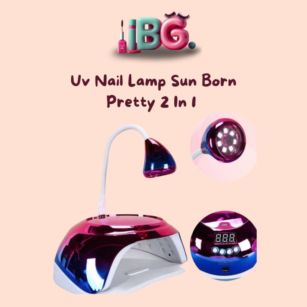 SUN YC-57C UV Nail Lamp 2in1 268W– Professional Nail Dryer