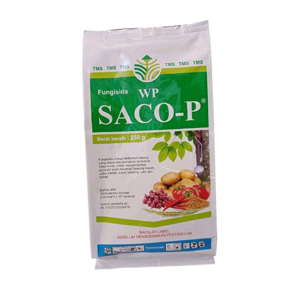 SACO-P FUNGISIDA 250 gram (Bahan Aktif: Trichoderma koningi)