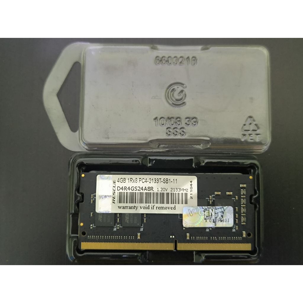 Ram Laptop V-Gen DDR4 4 GB 1 keping + Samsung DDR3 4 GB 1 keping